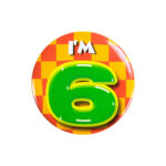 Button I’m 6 jaar