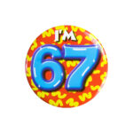 Button I’m 67 jaar