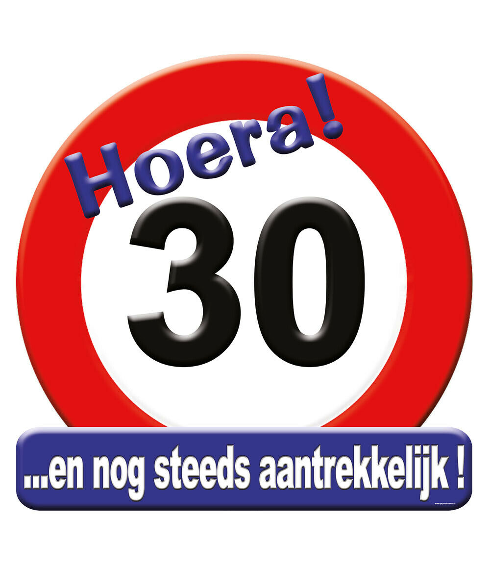 Huldeschild 30 jaar