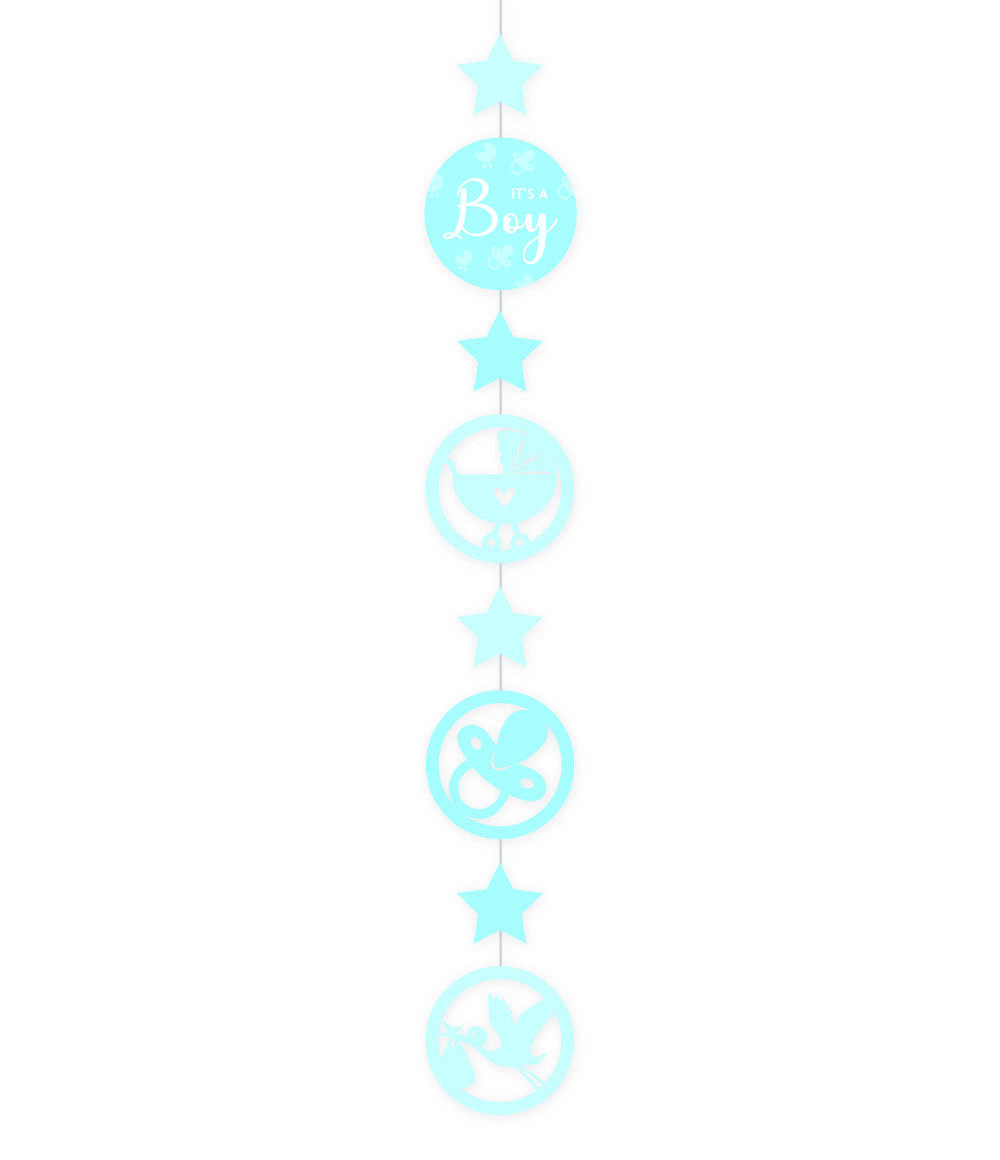 Hangdecoratie geboorte It's a boy! | 1,2m