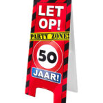 Waarschuwingsbord 50 jaar