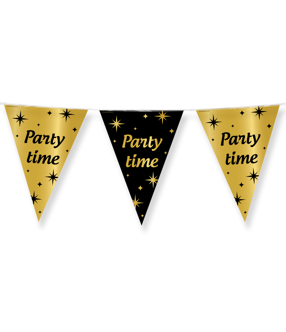 Slingers Party time! | Goud/zwart 10m
