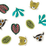 tafelconfetti xl zoo party