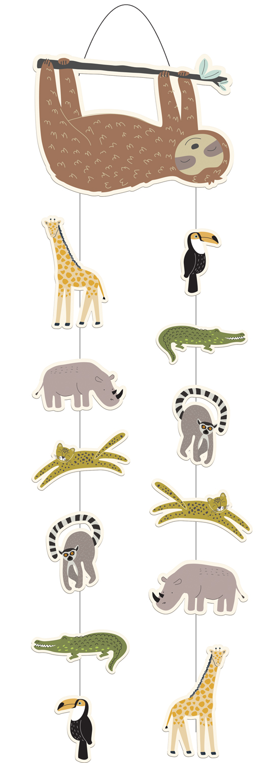 hangdecoratie zoo party