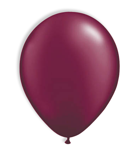 Ballonnen Burgundy Wijnrode metallic feest versiering