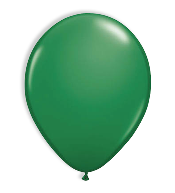 Ballonnen Donker Groen Metallic feest versiering gender reveal