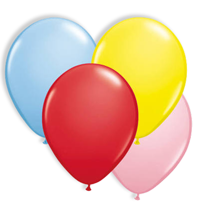 Ballonnenmix meerkleurig Feest versiering verjaardag