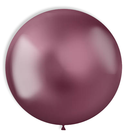 Ballonnen 48cm Roze Chroom feest versiering