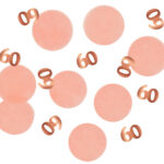 Leeftijdconfetti 60 Jaar Elegant Lush Blush