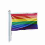 Gevelvlag regenboog, Gay pride vlag