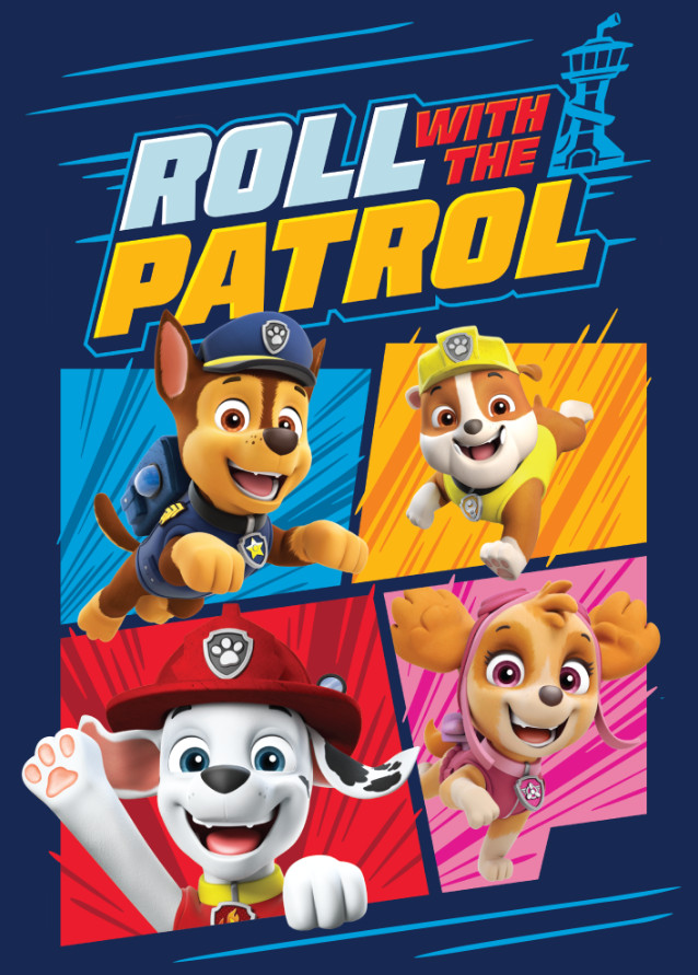 Paw Patrol - Roll with the Patrol Fleece deken