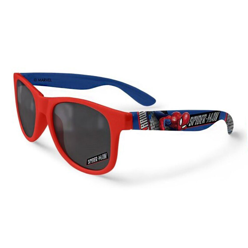 zonnebril spidermand rood en blauw kopen