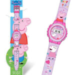 Peppa Pig digitale Kinderhorloge Roze