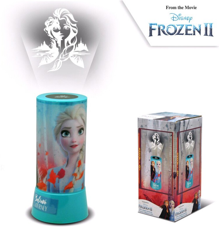 Disney Frozen 2-in-1 Projector nachtlamp blauw
