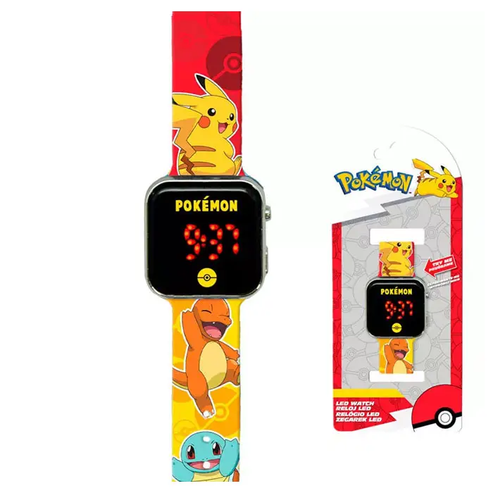 Pokémon Pokeball Digitaal Kinderhorloge