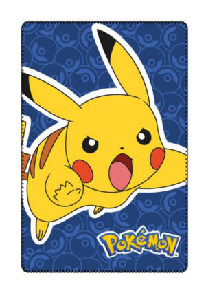Pokémon Fleece deken Pikachu