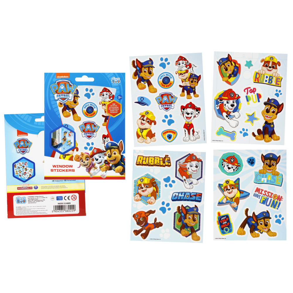 Paw Patrol Pups Raamstickers