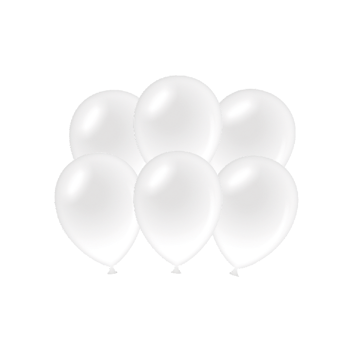 latex ballonnen wit