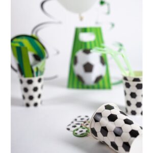Voetbal feestbekers 8 stuks - Afbeelding 3