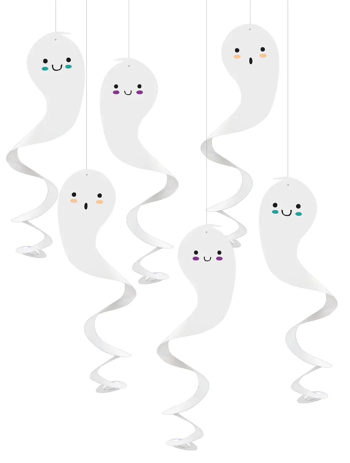 Hangdecoratie Spookjes Happy Halloween