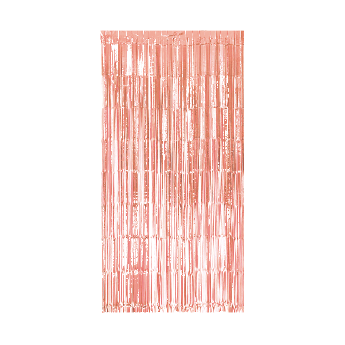 Deurgordijn Rosé goud